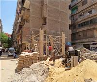 حملة تطوير شارع خاتم المرسلين بالعمرانية في الجيزة | صور