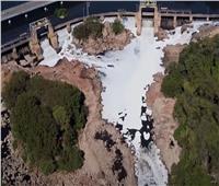 رغوة سامة على نهر تيتي بالبرازيل | فيديو