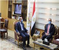 وزير العدل يستقبل سفير المملكة الأردنية الهاشمية بالقاهرة