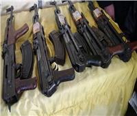  ضبط أسلحة نارية و"بانجو" بحوزة 9 متهمين فى أسوان