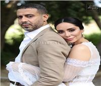 الصور الأولى لإطلالة محمد فراج وبسنت شوقي في عقد قرانهما