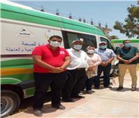 الكشف على 1126 مواطنًا خلال قافلة طبية مجانية بمركز حوش عيسى في البحيرة