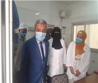 «وكيل وزارة الصحة بقنا» يتفقد مركز تلقى لقاح كورونا بـ«قفط»