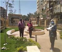 رئيس مدينة منوف يتابع أعمال إنشاء حديقة تحيا مصر.. صور