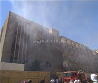 حريق هائل بمستشفى سوهاج العام.. والحماية المدنية تتدخل | صور