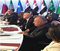 نص كلمة سامح شكري أمام اجتماع وزراء الخارجية العرب لبحث قضية سد النهضة 