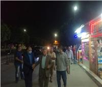  سكرتير عام محافظة الإسماعيلية يترأس حملة لإعادة الانضباط للشارع  