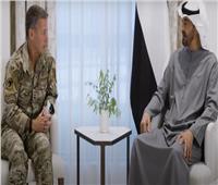 ولي عهد أبو ظبي يستقبل قائد القوات الأمريكية بأفغانستان