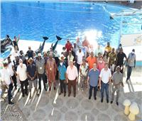 رؤساء المحاكم والمجالس الدستورية الأفريقية في جولة سياحية بشرم الشيخ