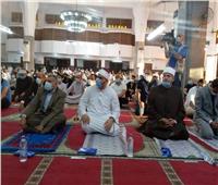 التزام بالإجراءات الاحترازية بمساجد الإسماعيلية