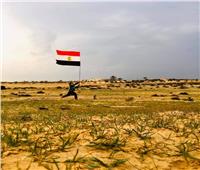 انتهى الإرهاب.. علم مصر يرفرف في قرية الظهير بشمال سيناء | صور