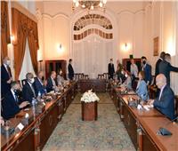 مباحثات ثنائية بين سامح شكري ووزيرة خارجية ليبيا | صور