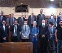 صور.. العاملون بمحكمة استئناف القاهرة يكرمون المستشار أحمد الأودن