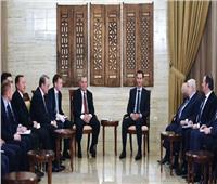 بشار الأسد يلتقي نائب رئيس الحكومة الروسية
