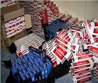ضبط حوالي ١٤ ألف علبة سجائر مجهولة المصدر بالقاهرة 