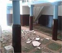 إصابة شخصين في انهيار سقف مسجد في بني سويف