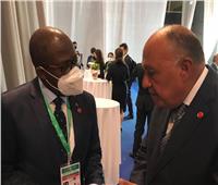 «شكري‬⁩» يلتقي وزير خارجية جمهورية الكونغو الديمقراطية لمناقشة قضية سد النهضة