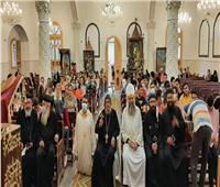 الأنبا يواقيم يترأس صلاة قداس خاص لطلبة الثانوية العامة بأرمنت