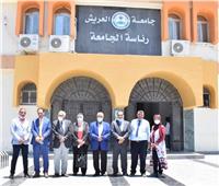 جامعة العريش تستقبل لجنة قطاع علوم الحاسبات والمعلومات بالمجلس الأعلى