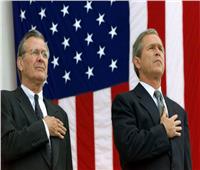 جورج بوش ينعي وزير دفاعه السابق دونالد رامسفيلد