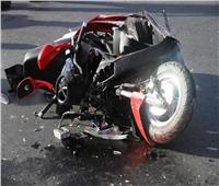 مصرع عامل وإصابة ٱخر في تصادم دراجة نارية بسيارة ملاكي بالدقهلية