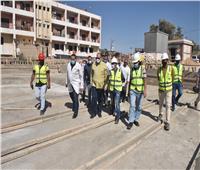 محافظ أسيوط يتفقد أعمال إنشاء مستشفى ساحل سليم النموذجي الجديد