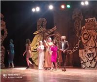 عرض مسرحية المخططين ورحلة حنظلة على مسرح مجمع الفنون والثقافة بجامعة حلوان