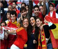 جماهير إيطاليا وإسبانيا تزين «ويمبلي» في نصف نهائي «يورو 2020»| صور