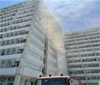 اندلاع حريق داخل مبنى وزارة الصحة العراقية| فيديو