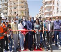افتتاح طريق كورنيش النيل بمدينة فارسكور في دمياط
