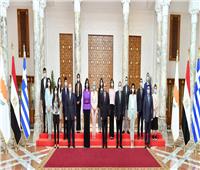 الرئيس السيسي: التعاون بين مصر وقبرص واليونان نموذجاً يحتذى به في شرق المتوسط
