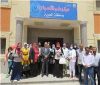 رئيس جهار مدينة العبور يعلن افتتاح المركز الطبي بحي الحرية 