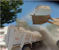 رفع 35 طنا من الأتربة والمخلفات الصلبة بمدينة إسنا في الأقصر
