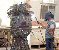 «وجه من حديد» مشروع فنى يبهر السوشيالجية !