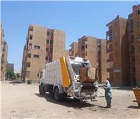 في ثاني أيام العيد.. رفع 120 طنًا من المخلفات بمركز جهينة في سوهاج 