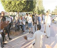 أهلاً بالعيد| «شجرة الدر» تستقبل الآلاف بالمنصورة