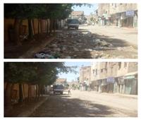 رفع 350 طن قمامة في حملات نظافة بعدد من أحياء الجيزة | صور