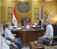 محافظ دمياط تتابع أعمال اللجنة المُشكلة من القابضة لمياه الشرب بـ«القاهرة»