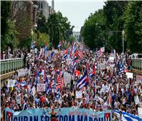 المئات يتظاهرون في واشنطن للمطالبة بـ"الحرية لكوبا"