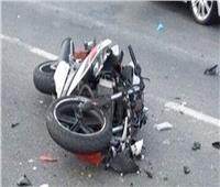 إصابة شخصين في حادث دراجة بخارية  بالمنيا 