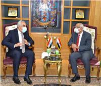 رئيس جامعة المنصورة يستقبل السفير العراقي لتدعيم العلاقات العلمية والثقافية