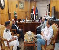 محافظ بورسعيد يوجه الشكر إلى اللواء ناصر حريز على جهوده خلال فترة توليه مهام منصبه