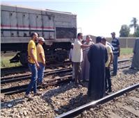 اللقطات الأولى من تصادم قطار نجع حمادي | صور وفيديو