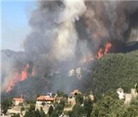 اندلاع حريق هائل في دير القمر بجبل لبنان