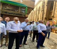 نائب محافظ القاهرة يتفقد منطقة الحسين ضمن تطوير القاهرة التاريخية      