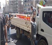 محافظ الإسكندرية يوجه بتكثيف حملات إزالة الإشغالات