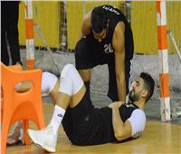 لاعب منتخب السلة «هيثم كمال» يغيب لمدة شهرين بسبب الإصابة 