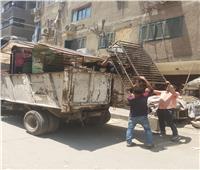 رفع 1200 حالة تعدٍ للمحال والمقاهي والمنشآت التجارية في شوارع الجيزة