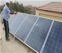 الكهرباء: 27 «محطة شمسية» أعلي أسطح المباني في 4 محافظات بالصعيد | صور