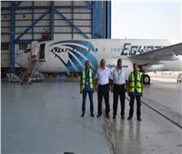 طاقم عمل مصر للطيران للصيانة يحقق إنجازا جديدا في العراق